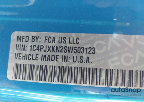 2025 Jeep Wrangler 4-Door Sport Rhd 4X4 из США, поврежденный, VIN 1C4PJXKN2SW503123